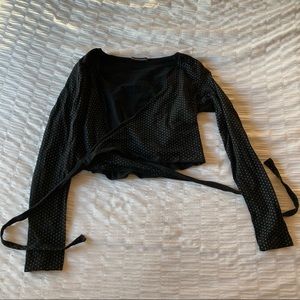 Brandy Melville wrap top